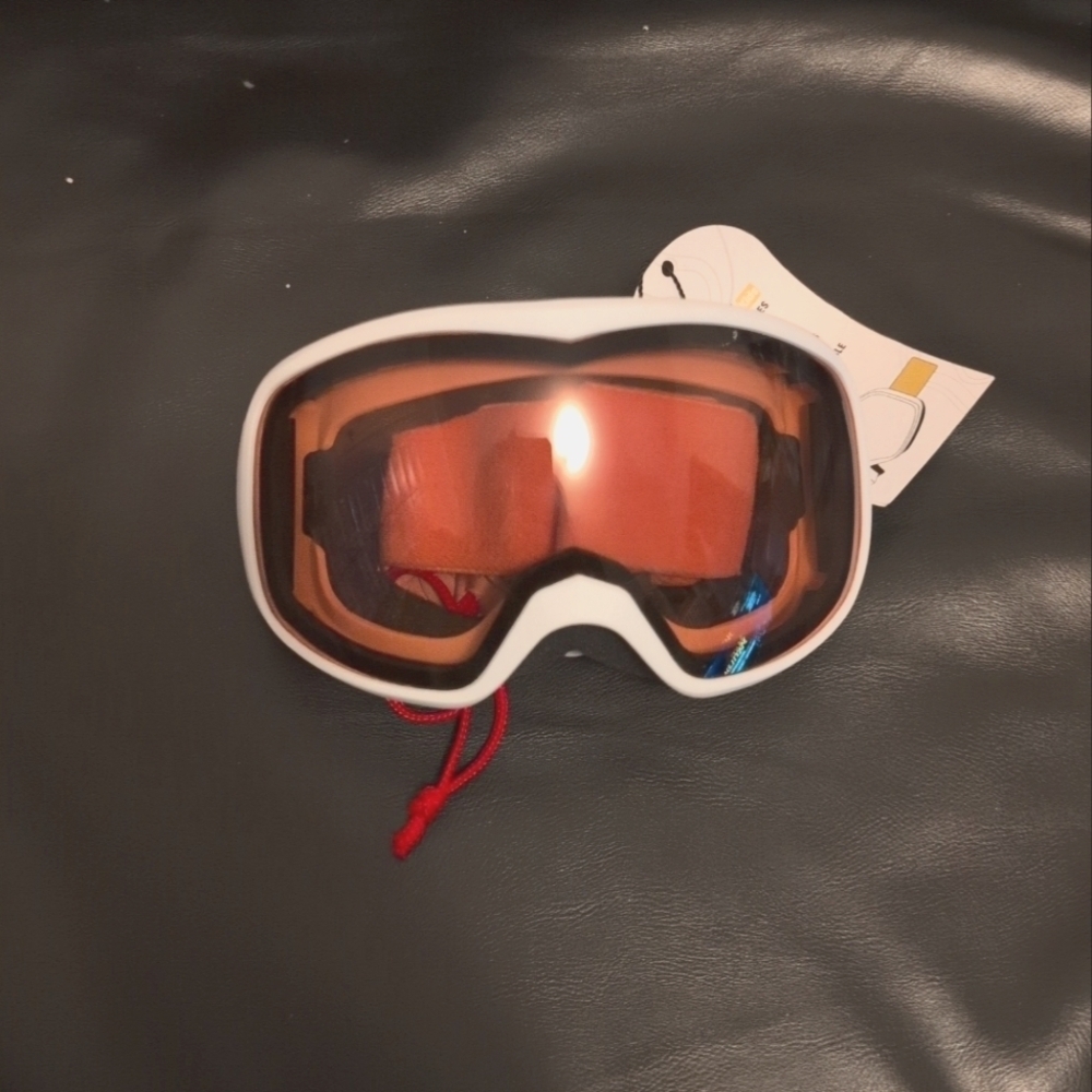 White and Orange VR Goggles